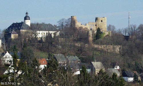 Burg Frauenstein aus der Ferne
