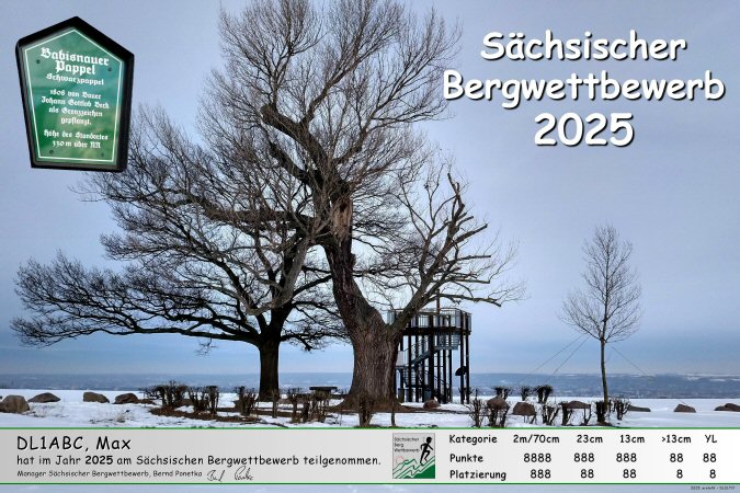 Ansicht des Teilnehmerfotos vom s&auml;chsischen Bergwettbewerb 2025