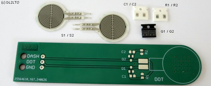 Platine vom CW-Stick