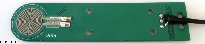 Best�ckte Platine vom CW-Stick