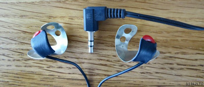 Einzelteile der Finger-Morse-Taste ... Einzelteile der Finger-Morse-Taste ...