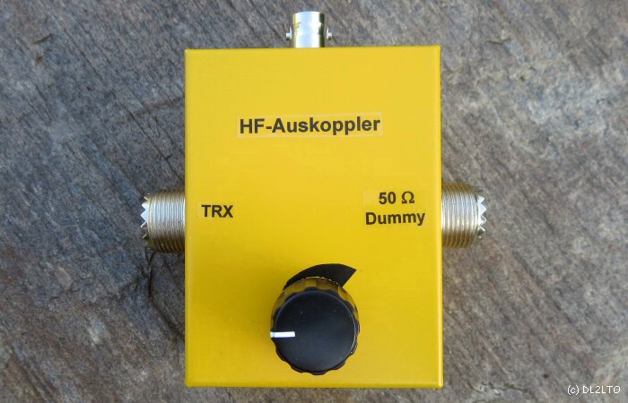 Fertige HF Signalauskoppler für Messzwecke